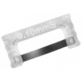 Lixas IPR PLUS - 0.10 mm Single-Sided Opener (Transparente)