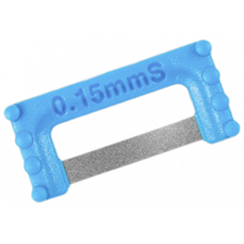 Lixas IPR PLUS - 0.15 mm Single-Sided Opener (Ciano)
