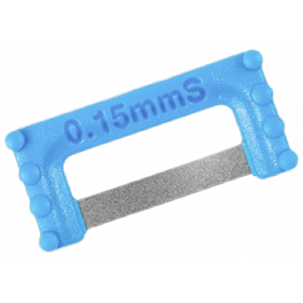 Lixas IPR PLUS - 0.15 mm Single-Sided Opener (Ciano) Lixas IPR PLUS - 0.15 mm Single-Sided Opener (Ciano)