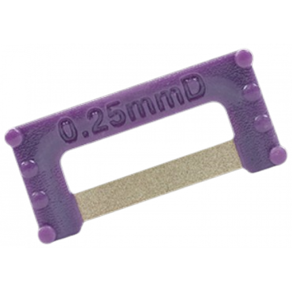 Lixas IPR PLUS - 0.25 mm Double-Sided Widener (Roxa) Lixas IPR PLUS - 0.25 mm Double-Sided Widener (Roxa)