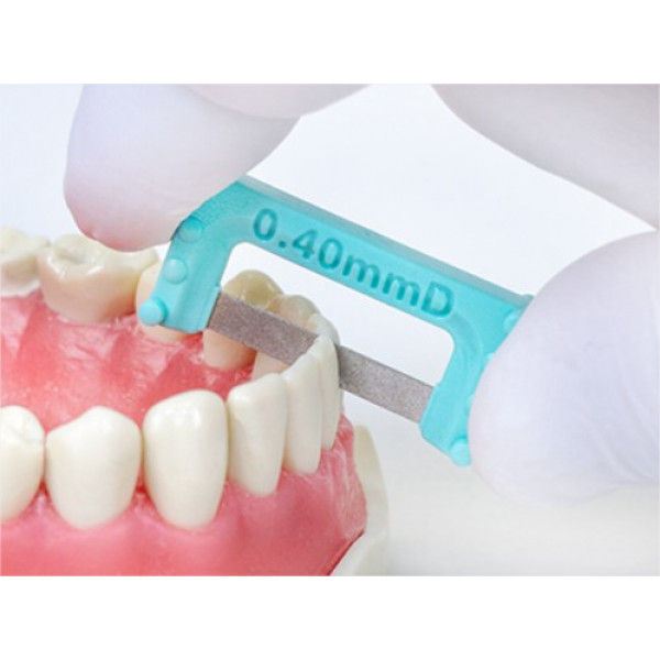 Lixas IPR PLUS - 0.40 mm Double-Sided Widener (Aqua)