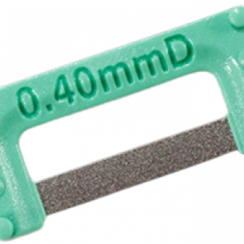 Lixas IPR PLUS - 0.40 mm Double-Sided Widener (Aqua)