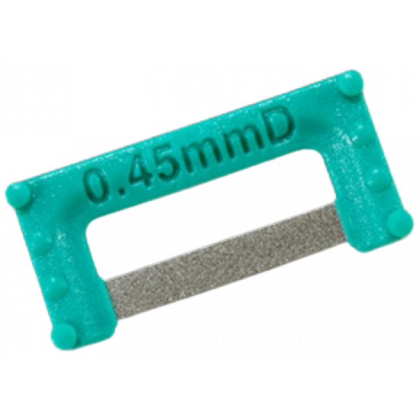 Lixas IPR PLUS - 0.45 mm Double-Sided Widener (Turquesa) Lixas IPR PLUS - 0.45 mm Double-Sided Widener (Turquesa)