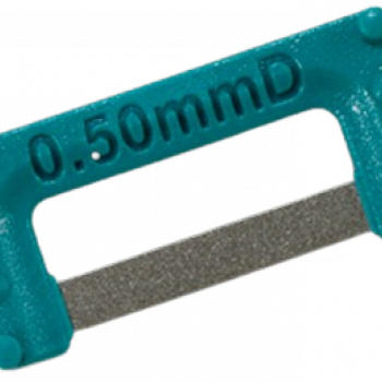Lixas IPR PLUS - 0.50 mm Double-Sided Widener (Verde Azulado)