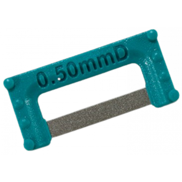 Lixas IPR PLUS - 0.50 mm Double-Sided Widener (Verde Azulado) Lixas IPR PLUS - 0.50 mm Double-Sided Widener (Verde Azulado)