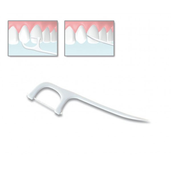 Fio Dentário com aplicador Zahnpick Fio Dentário com aplicador Zahnpick