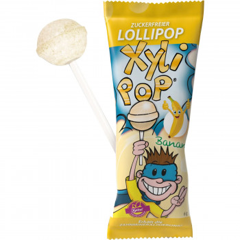 Xylipop - Lollipop  Banana (pack 50uni)