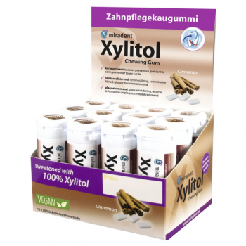 Display Pastilhas Elásticas Xylitol - Canela