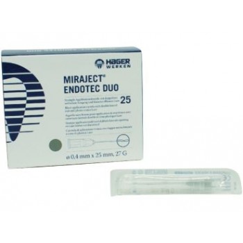 Miraject Endotec Duo - 0.4 x 25 mm (27G)