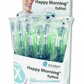 Happy Morning Xylitol 50UN - Escovas Com Xylitol