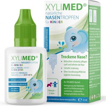 Miradent XYLIMED gotas nasais crianças 22ml