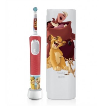 Oral-B Escova Elétrica Vitality Pro Kids Rei Leão + Estojo