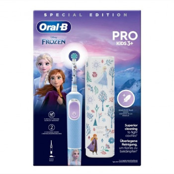 Oral-B Escova Elétrica Vitality Pro Kids Frozen + Estojo