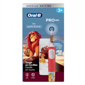 Oral-B Escova Elétrica Vitality Pro Kids Rei Leão + Estojo