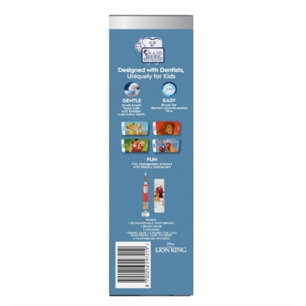 Oral-B Escova Elétrica Vitality Pro Kids Rei Leão + Estojo