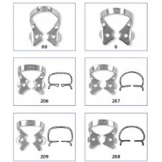  Fit® Rubberdam Clamps Premolar clamps with wings