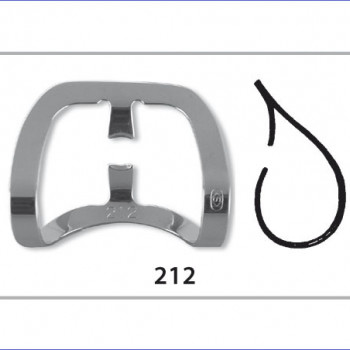 Fit - Rubber Dam Clamps Ivory Style (Cervical) - No. 212
