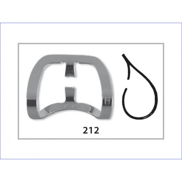 Fit - Rubber Dam Clamps Ivory Style (Cervical) - No. 212