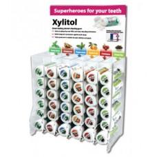  Display of xylitol tablets